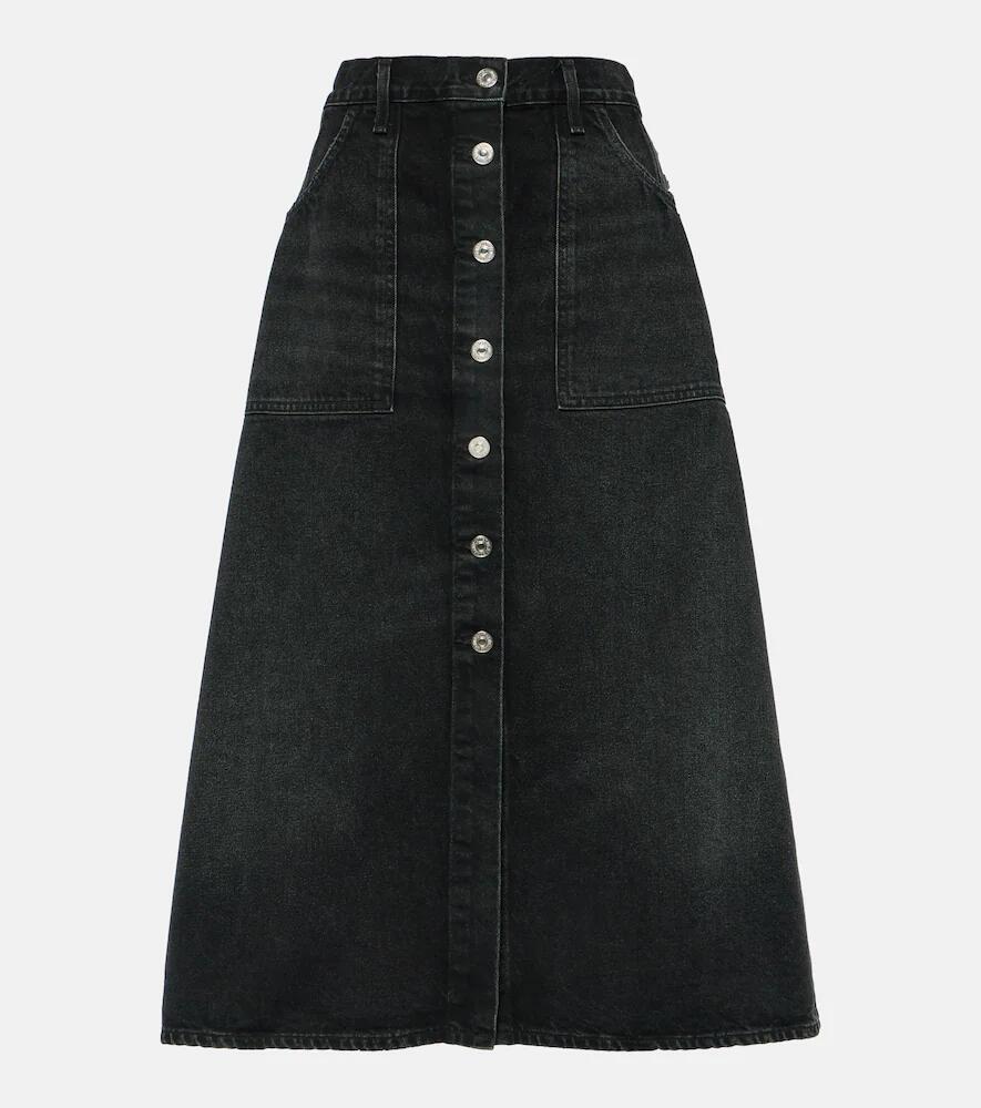 Citizens of Humanity Denim midi skirt Cover