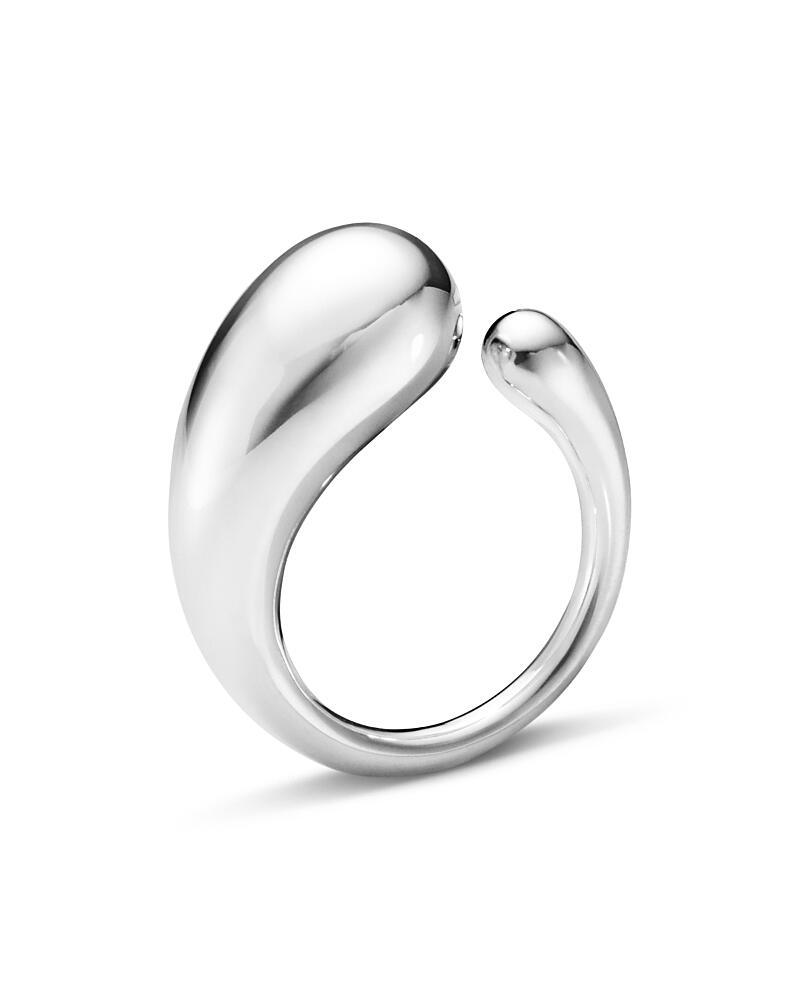 Georg Jensen Sterling Silver Mercy Sculptural Ring Cover