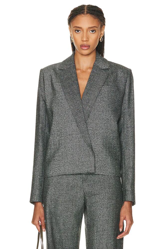 Loewe Tailored Jacket in Charcoal Cover