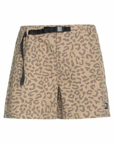 Element Man Shorts & Bermuda Shorts Camel Cotton Cover