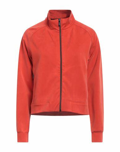 Rrd Woman Jacket Orange Cupro, Elastane Cover