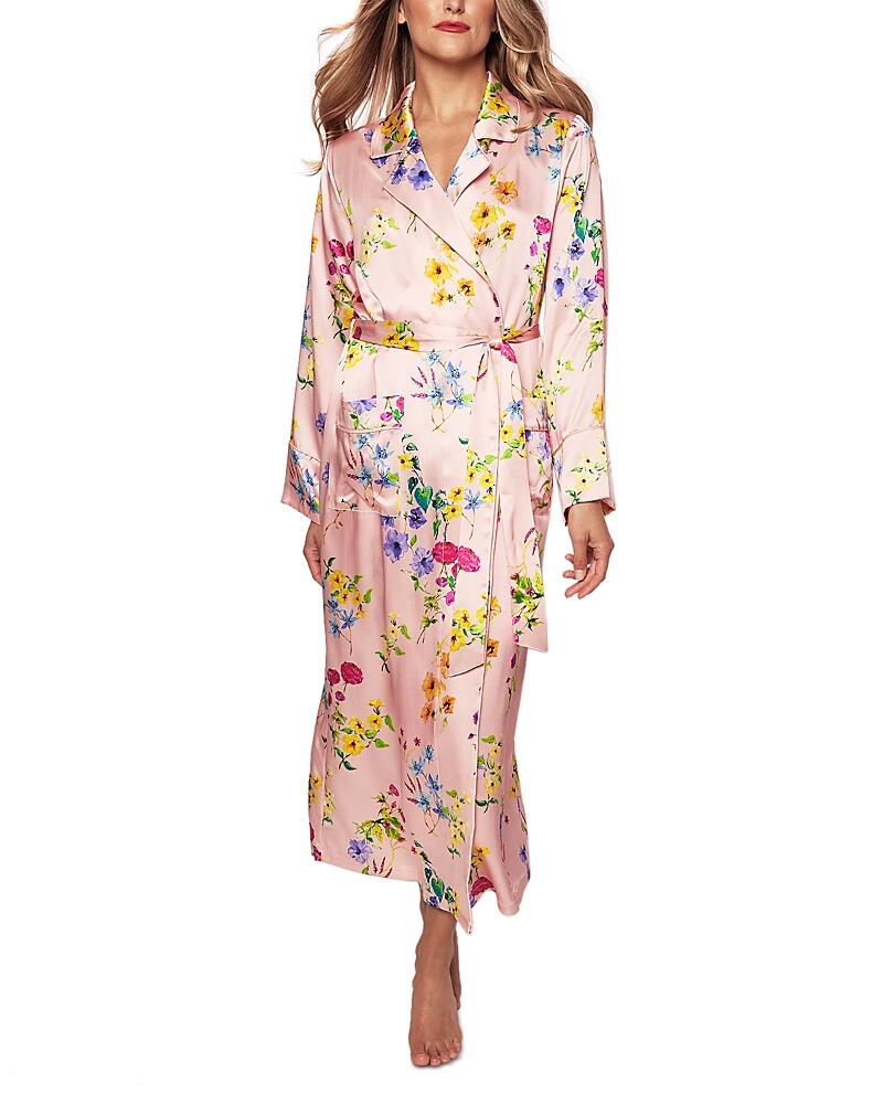 Petite Plume Mulberry Silk Floral Robe Cover