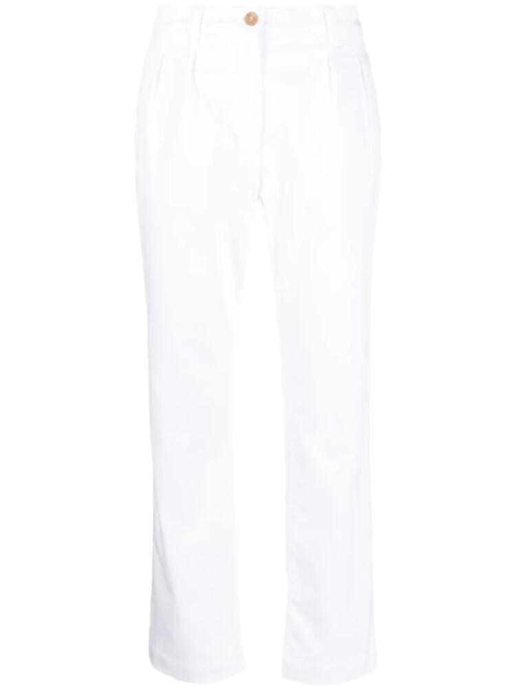 Rossignol organic-cotton chino trousers - White Cover