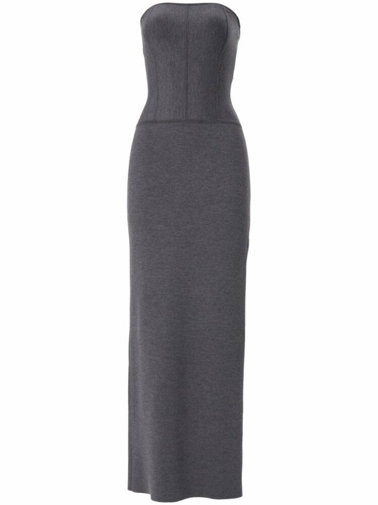 Carolina Herrera strapless corset dress - Grey Cover