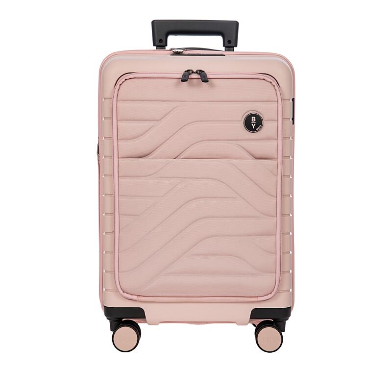 Bric's By Ulisse 21 Expandable Carry On Spinner Suitcase with Pocket Cover