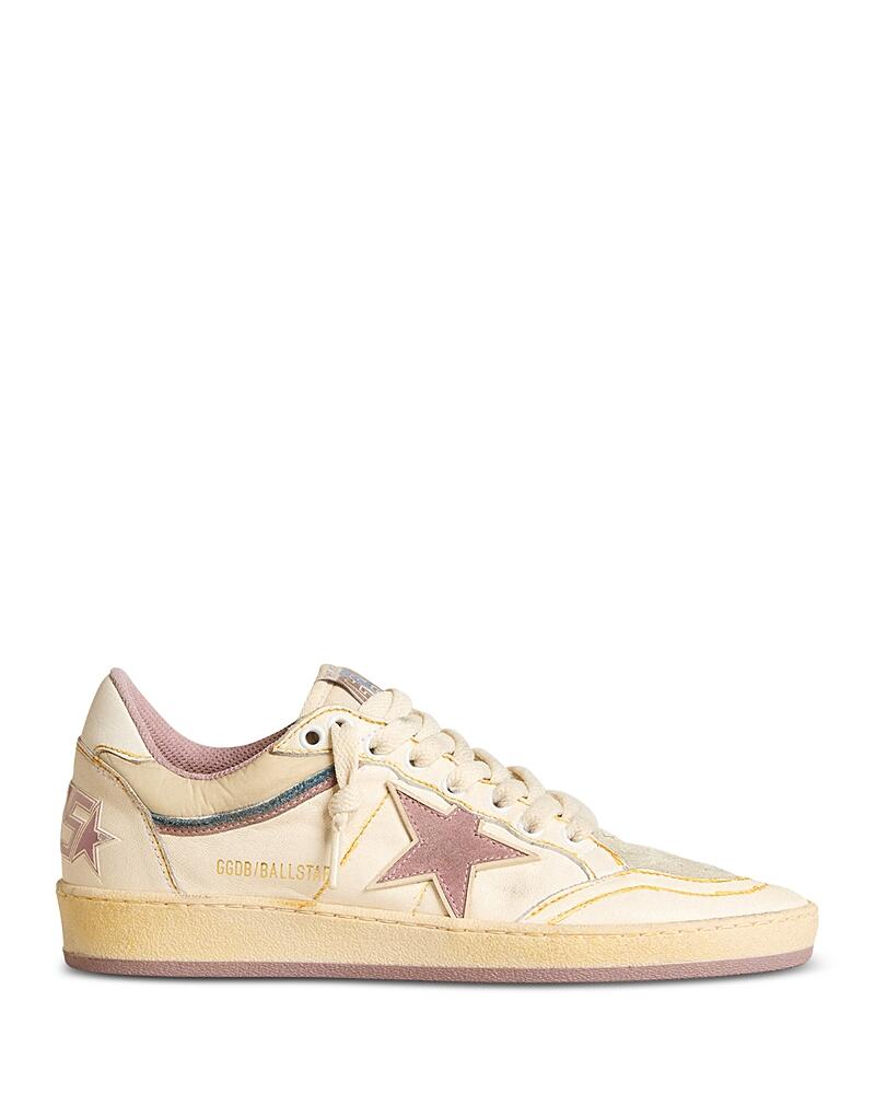 Golden Goose Women's Ball Star Almond Toe Star Patch Sneakers Cover