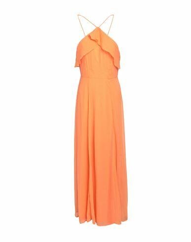 Vero Moda Woman Maxi dress Orange Recycled polyester Cover