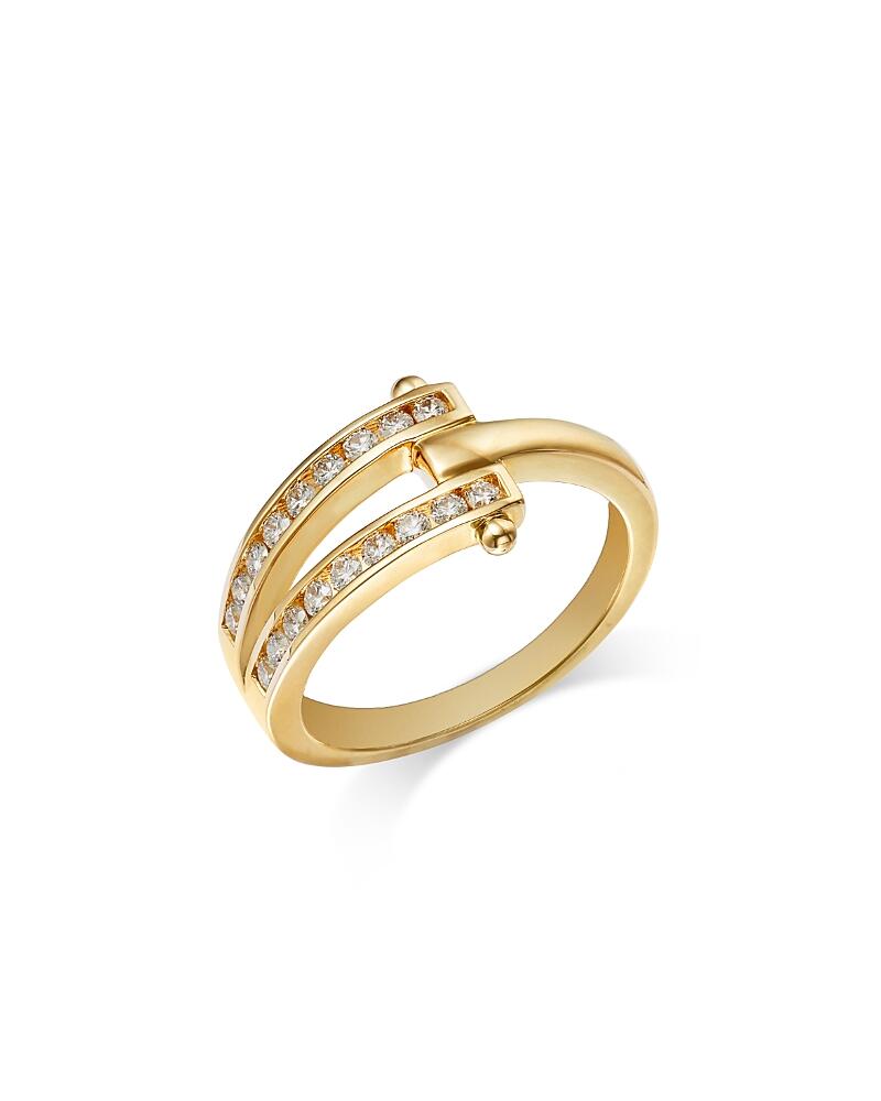 Bloomingdale's Fine Collection 14K Yellow Gold Diamond Stack Ring, 0.38 ct. t. w. Cover