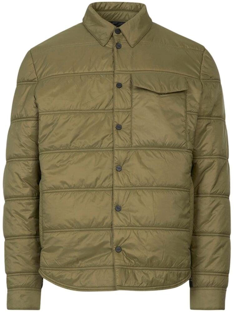 Aztech Mountain Loge Peak quilted shirt jacket - Green Cover