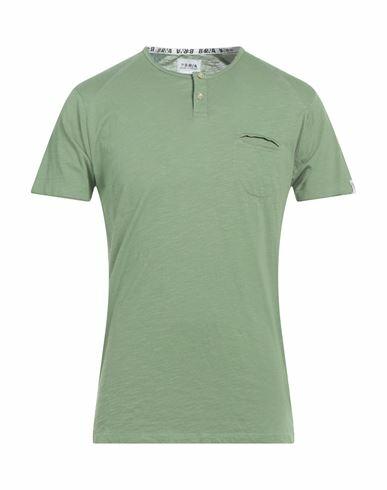 Berna Man T-shirt Green Cotton Cover