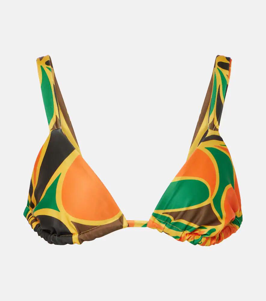 Faithfull Mary printed bikini top Cover