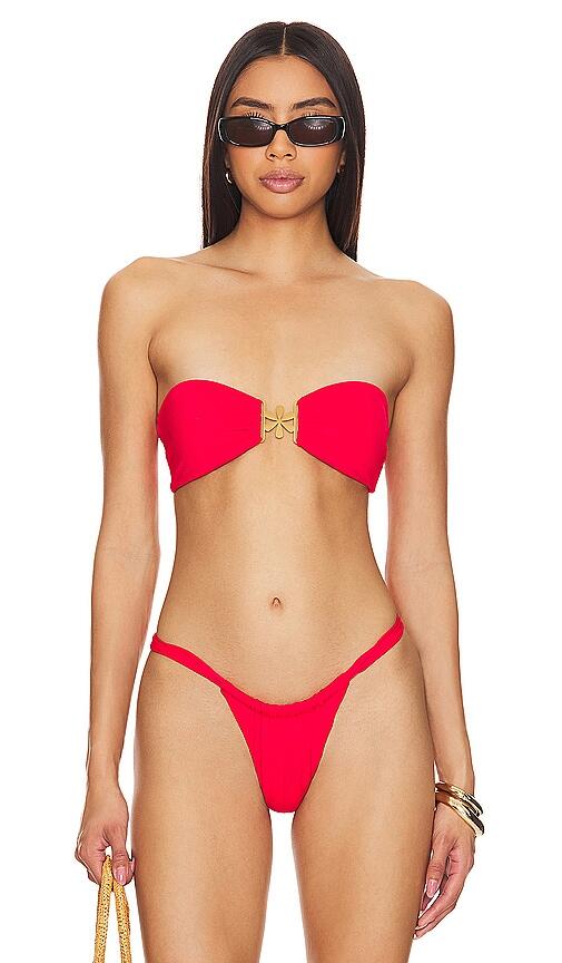 Asta Resort Mia Bikini Top in Red Cover