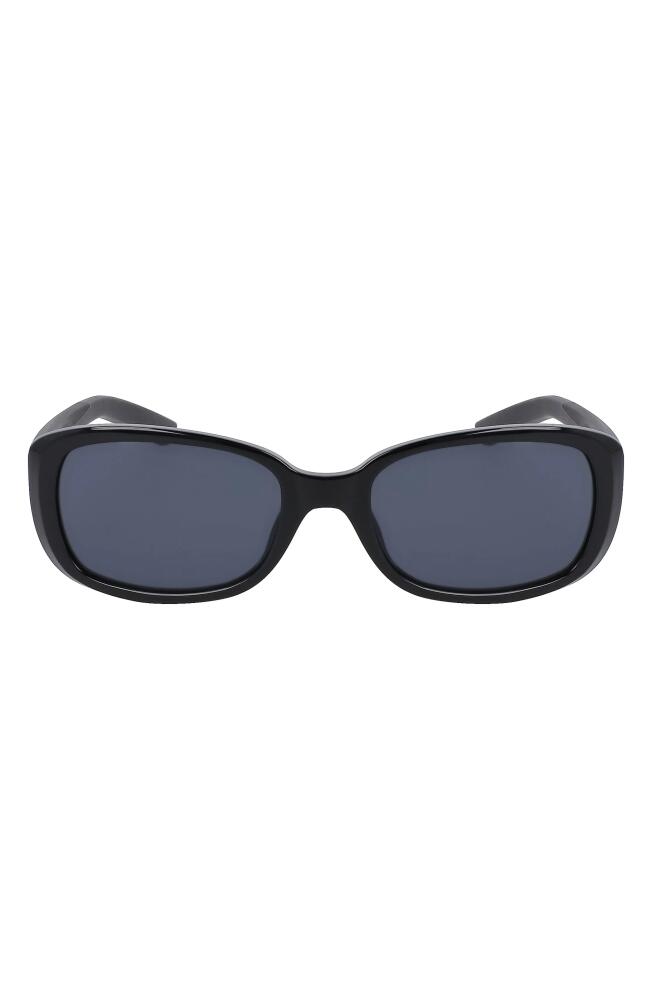 Nike Epic Breeze 135mm Rectangular Sunglasses in Black/Dark Grey Cover