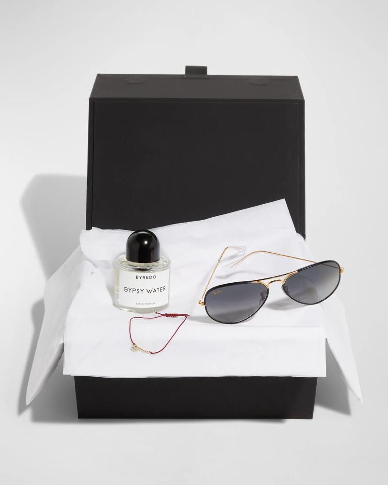 Neiman Marcus Sydney Evan Evil Eye Bracelet, Ray-Ban Sunglasses & Byredo Eau De Parfum Gift Box Set Cover