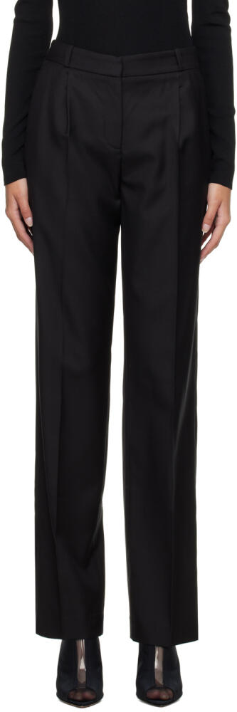 BOYAROVSKAYA Black Taglia Trousers Cover