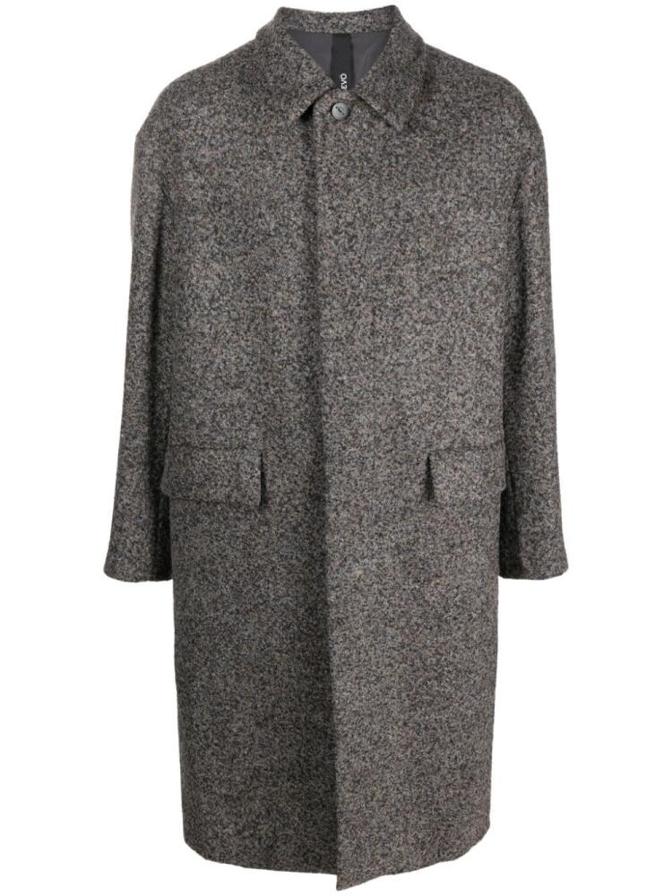 Hevo Cavallino single-breasted coat - Grey Cover