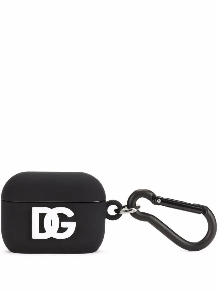 Dolce & Gabbana silicone Airpods Pro case - Black Cover