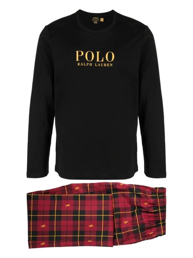 Polo Ralph Lauren check-print cotton pyjamas - Red Cover