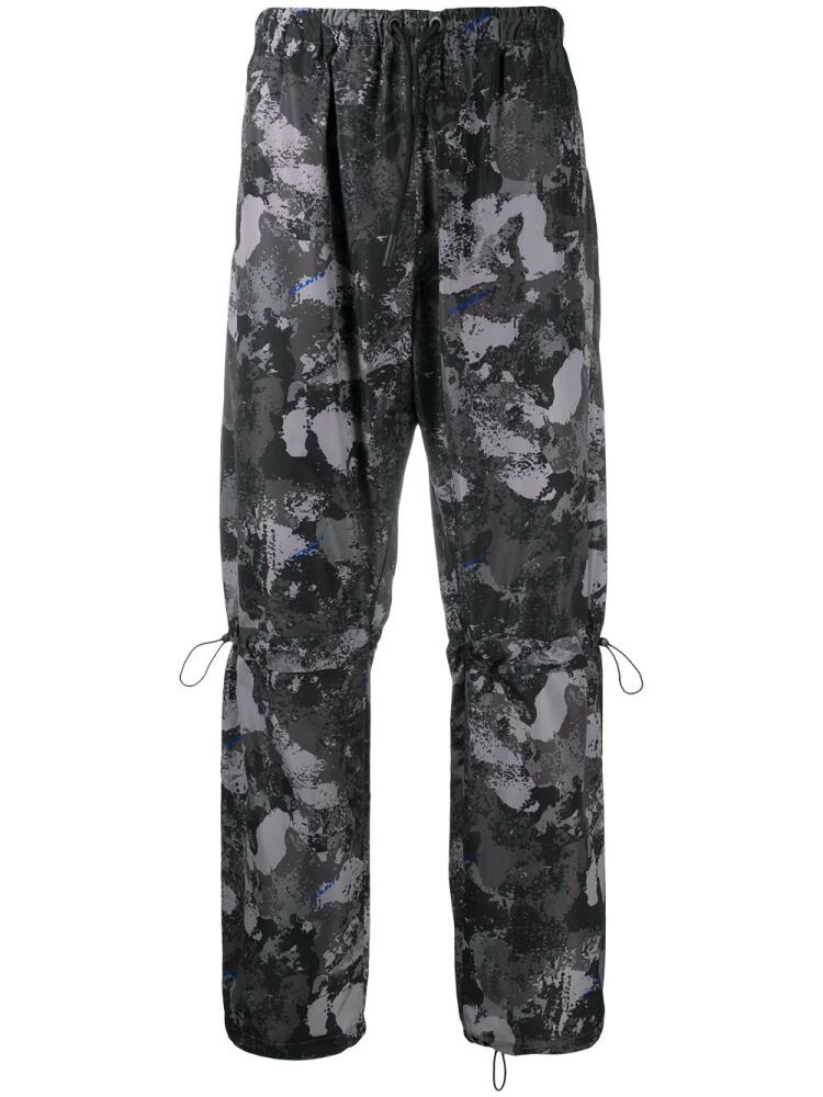 Marcelo Burlon County of Milan high-rise camouflage-print track pants - Grey Cover