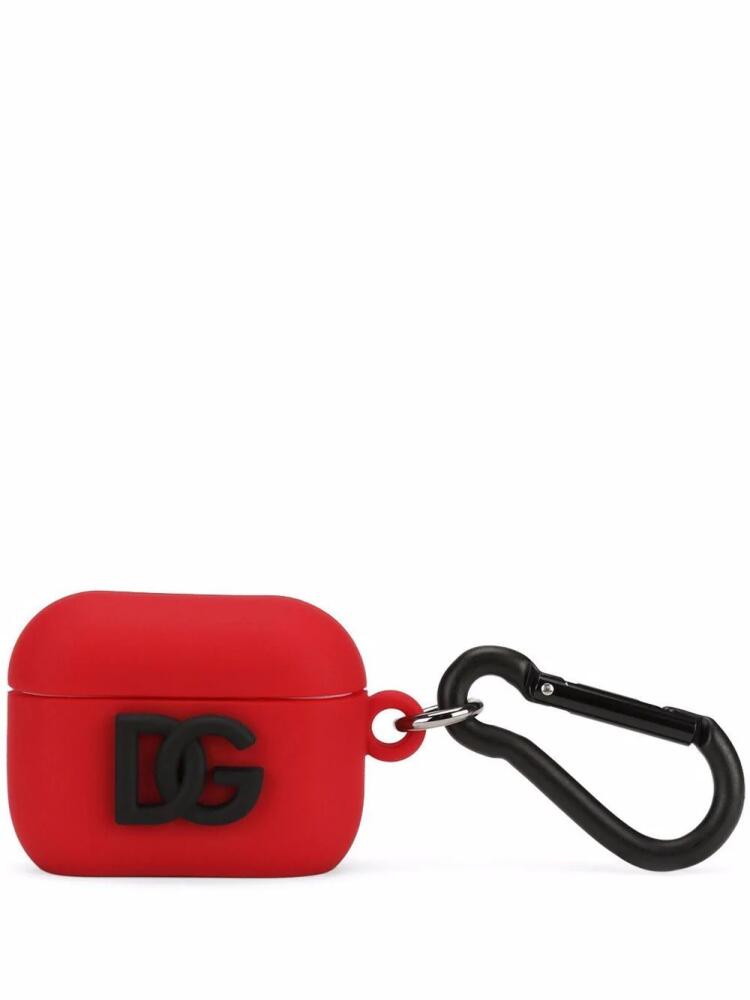 Dolce & Gabbana silicone Airpods Pro case - Red Cover