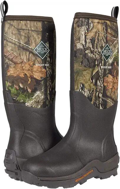 The Original Muck Boot Company Woody Max (Bark/Mossy Oak Break-Up Country) Men's Shoes Cover