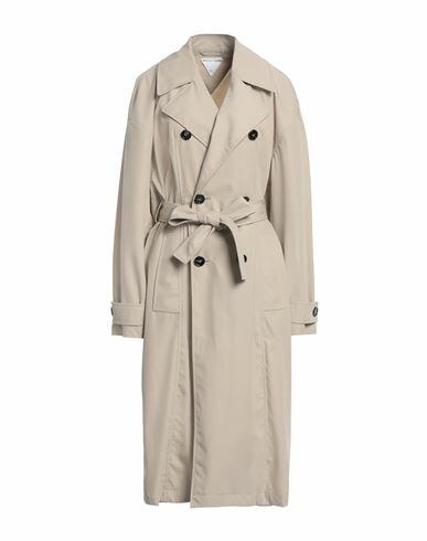 Bottega Veneta Woman Overcoat & Trench Coat Beige Cotton, Polyamide Cover