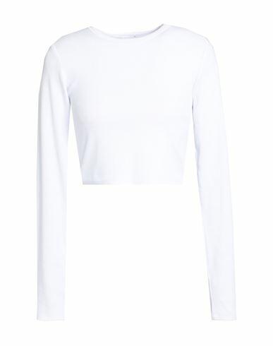 Jjxx By Jack & Jones Woman T-shirt White Cotton, Elastane Cover