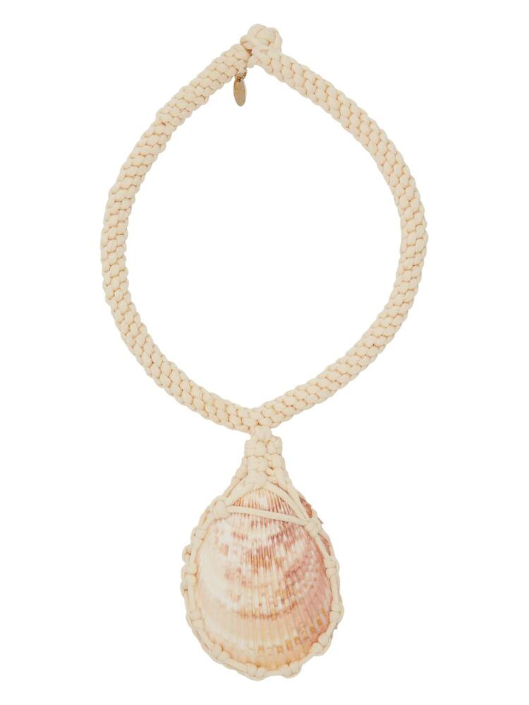 Chloé Larry shell necklace - Gold Cover