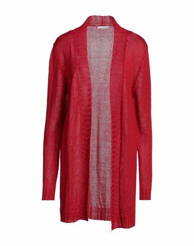 Bellwood Woman Cardigan Red Linen Cover