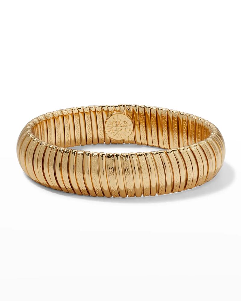 Gas Bijoux Breva Elastic Bracelet, Gold Cover