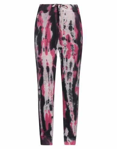 Brand Unique Woman Pants Magenta Cotton Cover