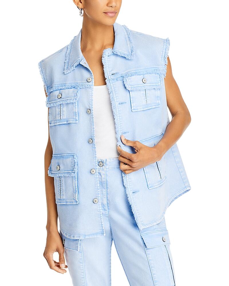 Cinq a Sept Vera Denim Vest Cover