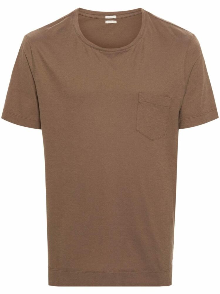 Massimo Alba Panarea cotton T-shirt - Brown Cover