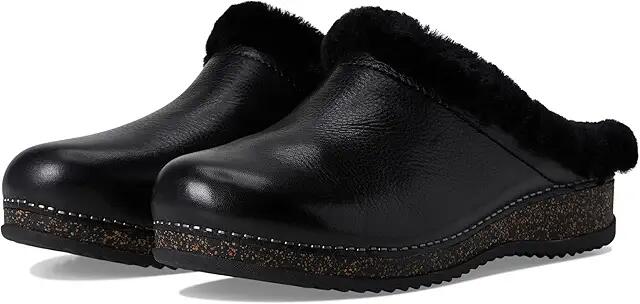 Dansko Magda (Black Waxy Milled) Slippers Cover