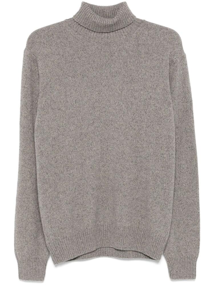 Barba Dolcevita sweater - Grey Cover