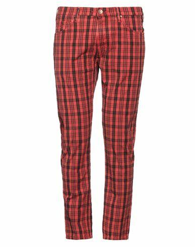 Hand Picked Man Pants Red Cotton, Elastane Cover