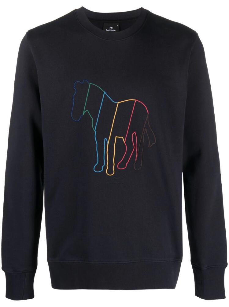 PS Paul Smith graphic-print sweatshirt - Blue Cover