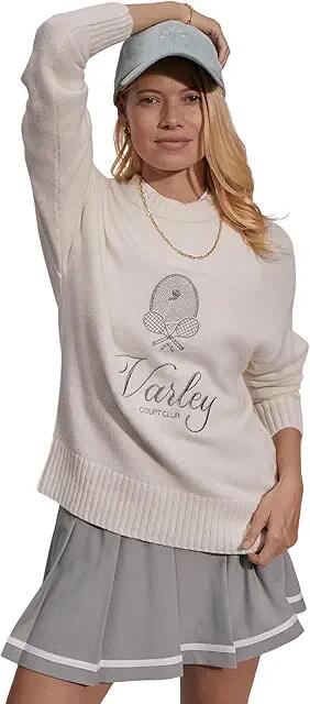 Varley Edie Namesake Knit (Egret) Women's Sweatshirt Cover