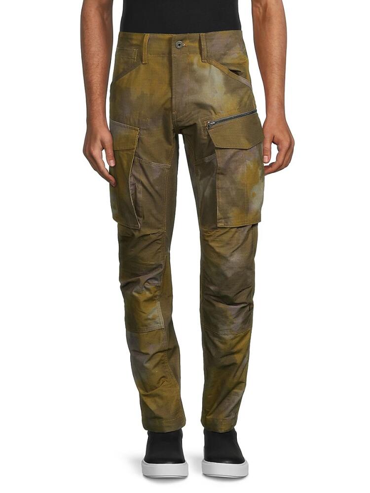 G-Star RAW Men's Rovic Zip 3D Tapered Cargo Pants - Green Multi Cover