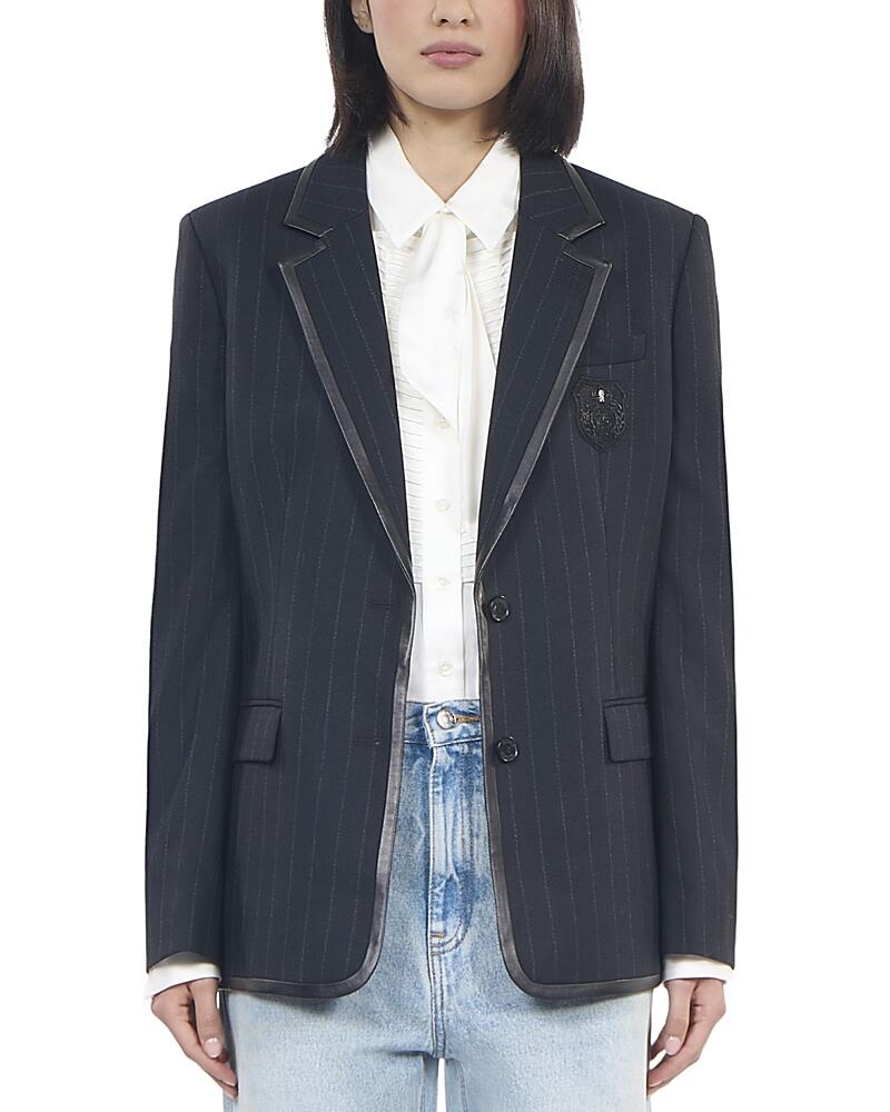 The Kooples Wool Blend Blazer Cover