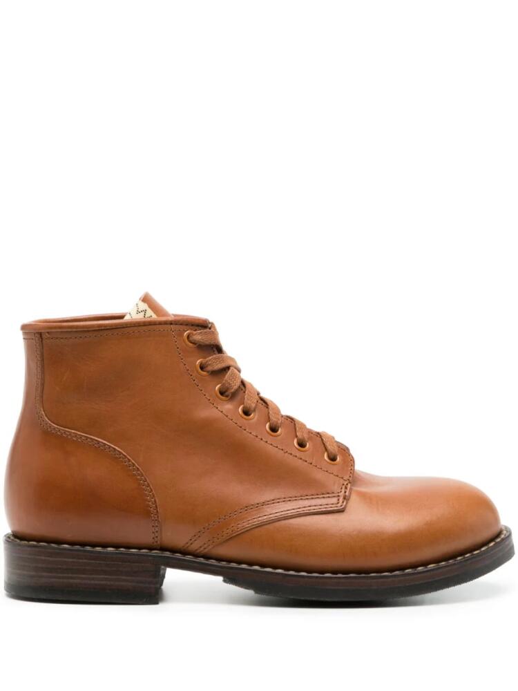 visvim Brigadier leather ankle boots - Brown Cover