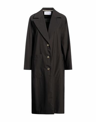 Harris Wharf London Woman Overcoat & Trench Coat Lead Polyester Cover