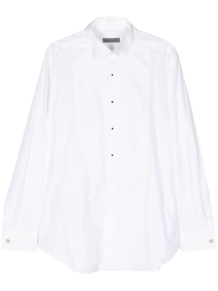 Corneliani wingtip-collar cotton shirt - White Cover