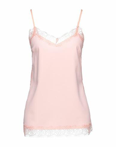 Massimo Rebecchi Woman Top Light pink Polyester Cover