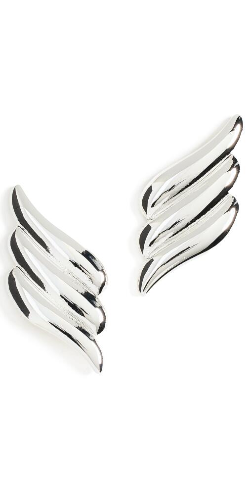 Heaven Mayhem Wing Earring Silver Cover