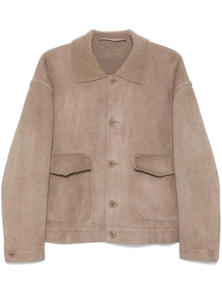 Salvatore Santoro suede jacket - Brown Cover