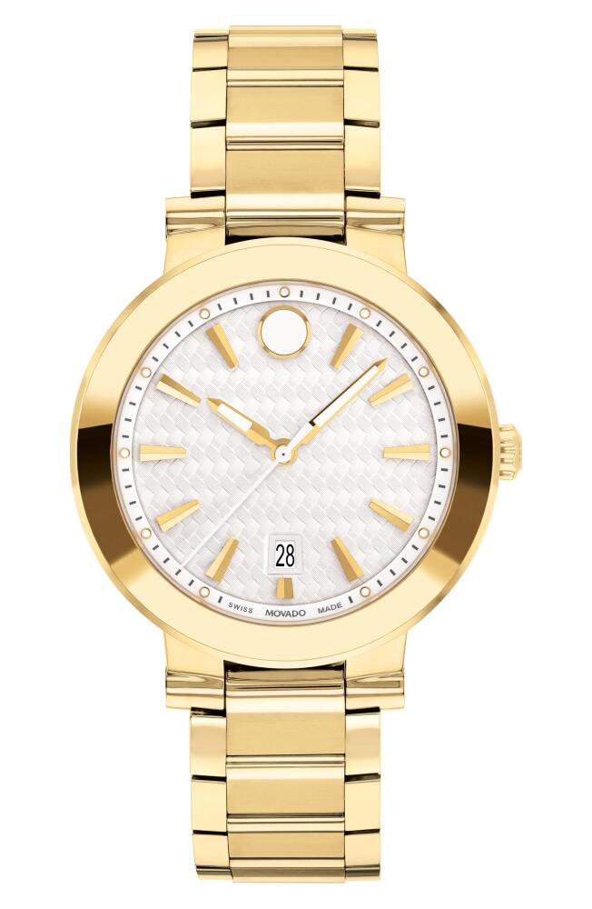 Movado Vizio Bracelet Watch, 32mm in Gold Cover