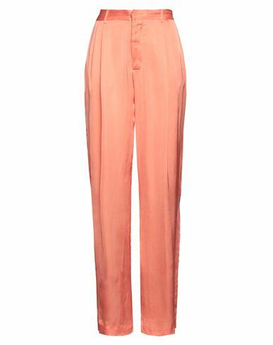 Atos Lombardini Woman Pants Coral Acetate, Silk Cover