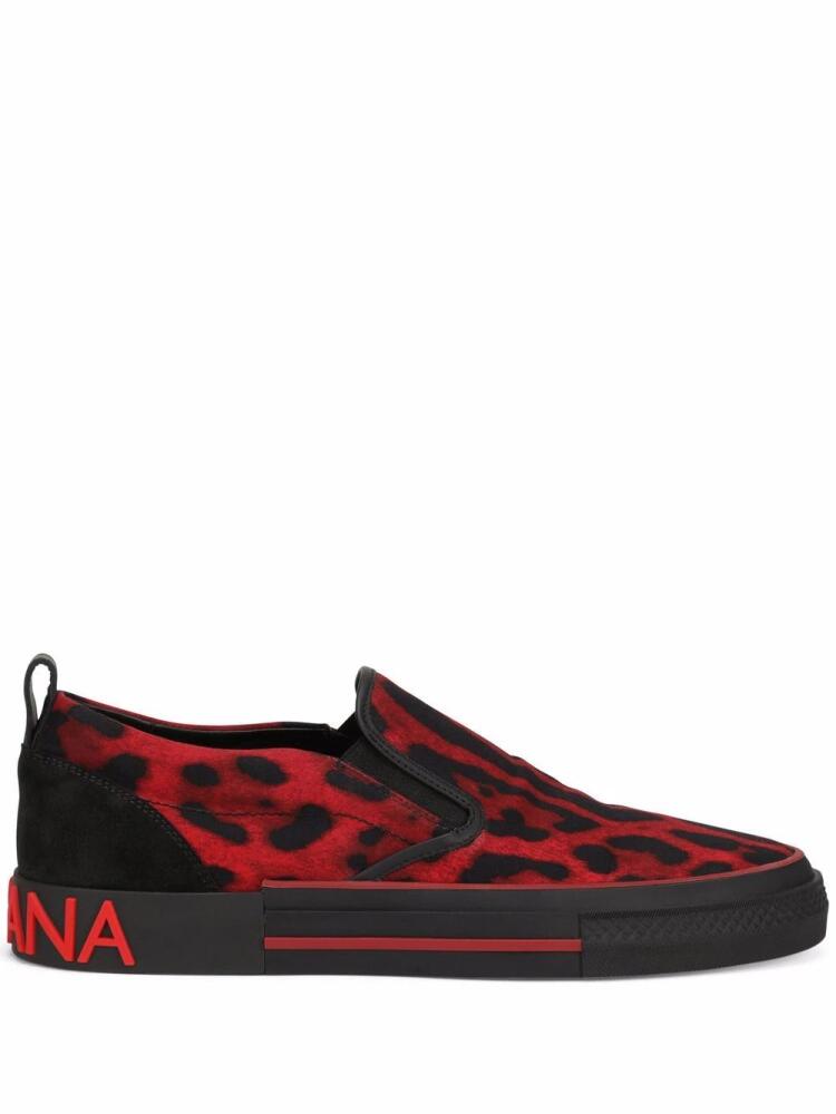 Dolce & Gabbana 2.Zero slip-on sneakers - Red Cover