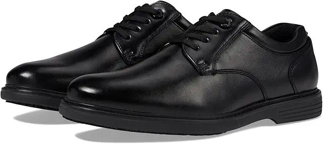 Nunn Bush Wade Work Plain Toe Oxford (Black) Men's Shoes Cover